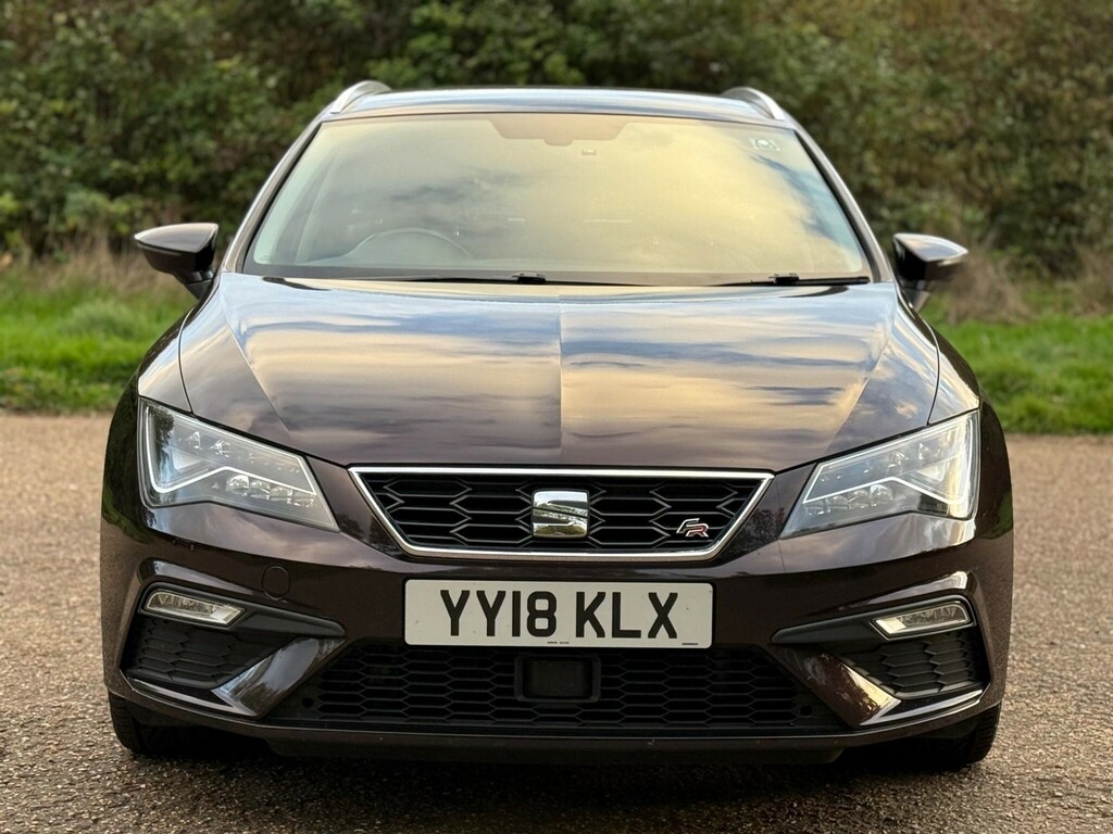 Seat Leon 2018 2.0 Tdi Fr Technology St Euro 6 Ss YY18KLX Purple #4