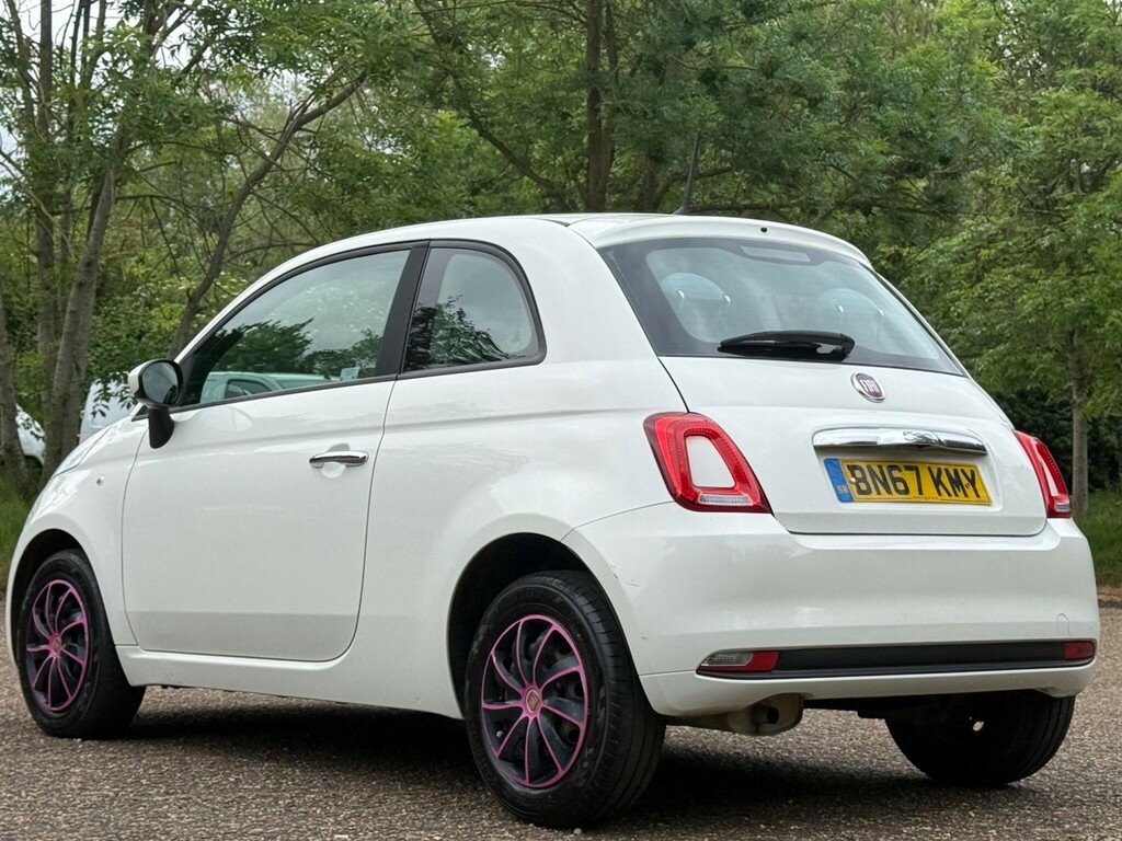 Fiat 500 2017 1.2 Pop Euro 6 Ss BN67KMY White #6