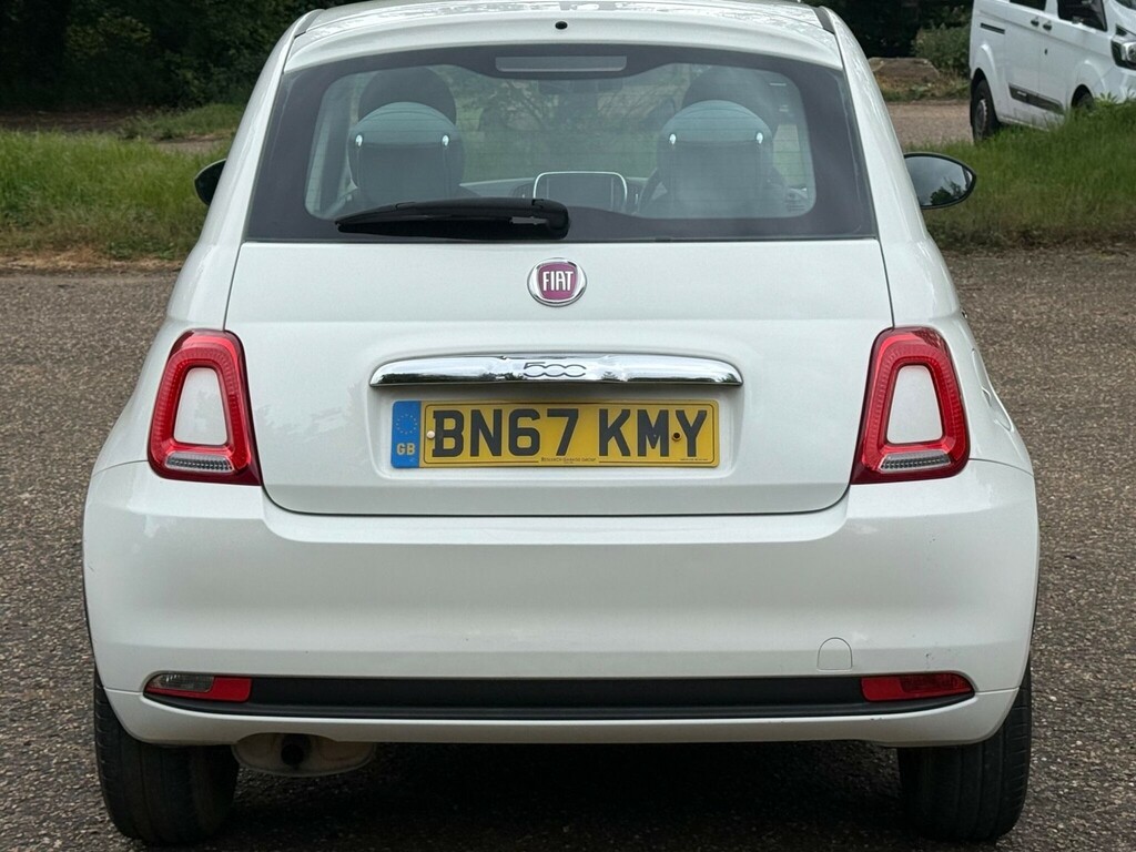 Fiat 500 2017 1.2 Pop Euro 6 Ss BN67KMY White #5