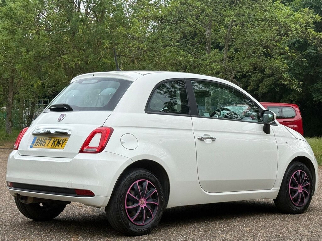 Fiat 500 2017 1.2 Pop Euro 6 Ss BN67KMY White #4