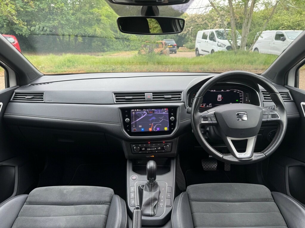 Seat Ibiza 2020 1.0 Tsi Xcellence Lux Dsg Euro 6 Ss MW70PXK White #2