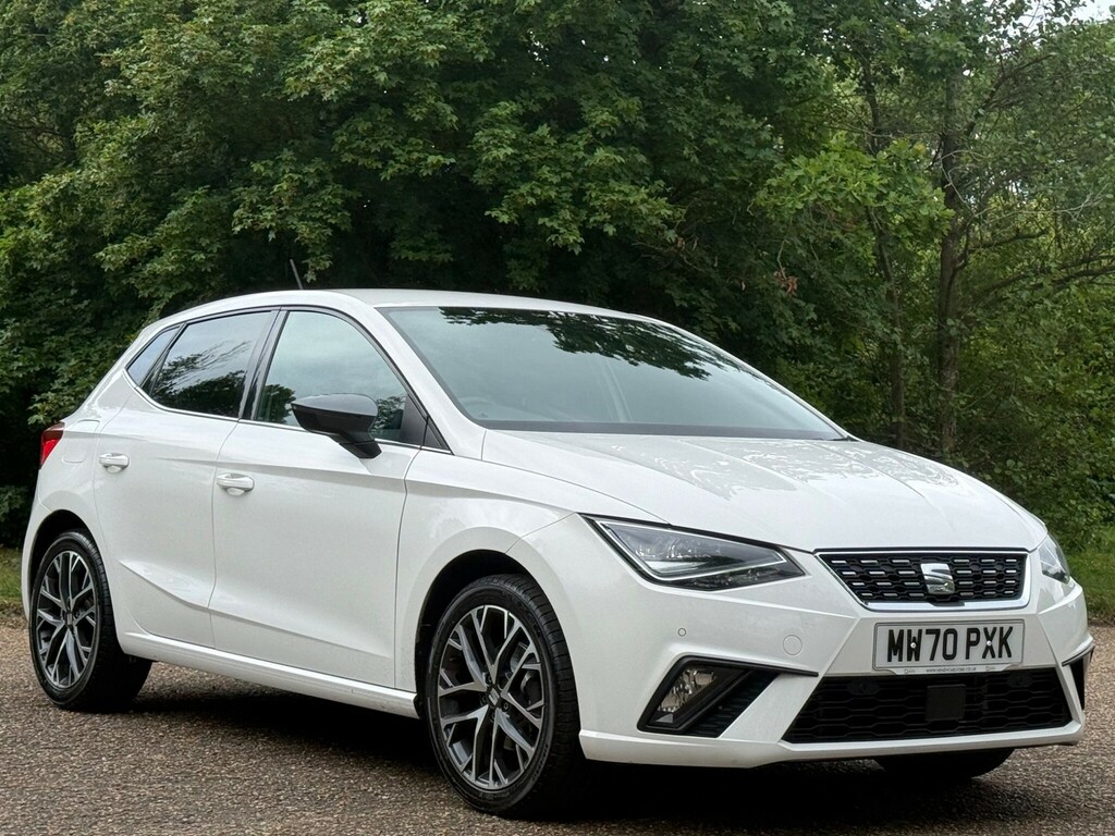 Seat Ibiza 2020 1.0 Tsi Xcellence Lux Dsg Euro 6 Ss White