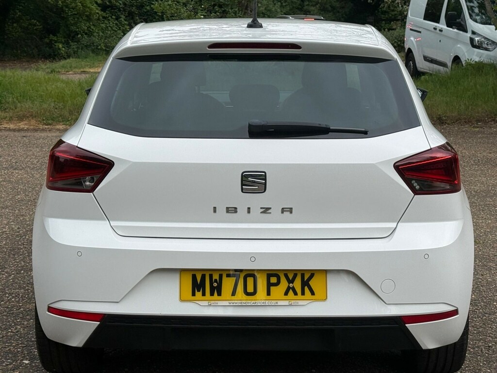Seat Ibiza 2020 1.0 Tsi Xcellence Lux Dsg Euro 6 Ss MW70PXK White #5