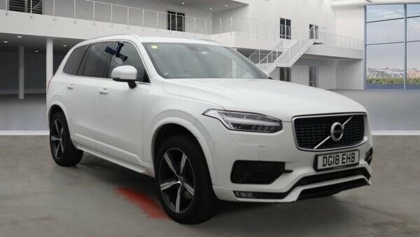 Volvo XC90 2018 2.0 D5 Powerpulse R-design 4Wd Euro 6 S White