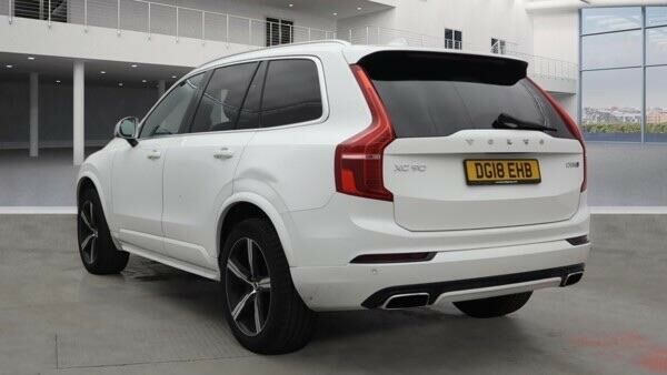 Volvo XC90 2018 2.0 D5 Powerpulse R-design 4Wd Euro 6 S DG18EHB White #3