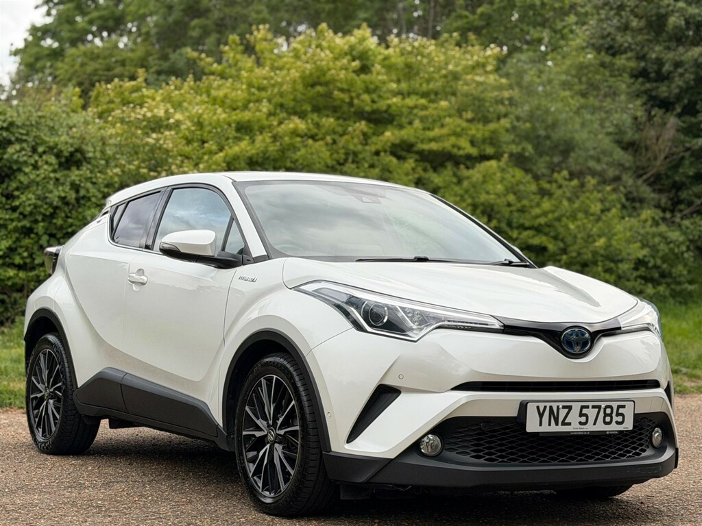 Toyota C-Hr 2019 1.8 Vvt-h Excel Cvt Euro 6 Ss White