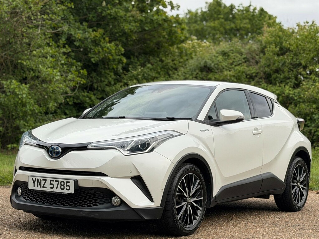 Toyota C-Hr 2019 1.8 Vvt-h Excel Cvt Euro 6 Ss YNZ5785 White #3