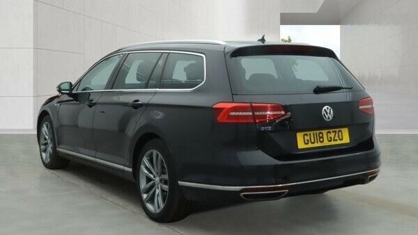 Volkswagen Passat 2018 1.4 Tsi Gte Dsg Euro 6 Ss GU18GZO Black #2