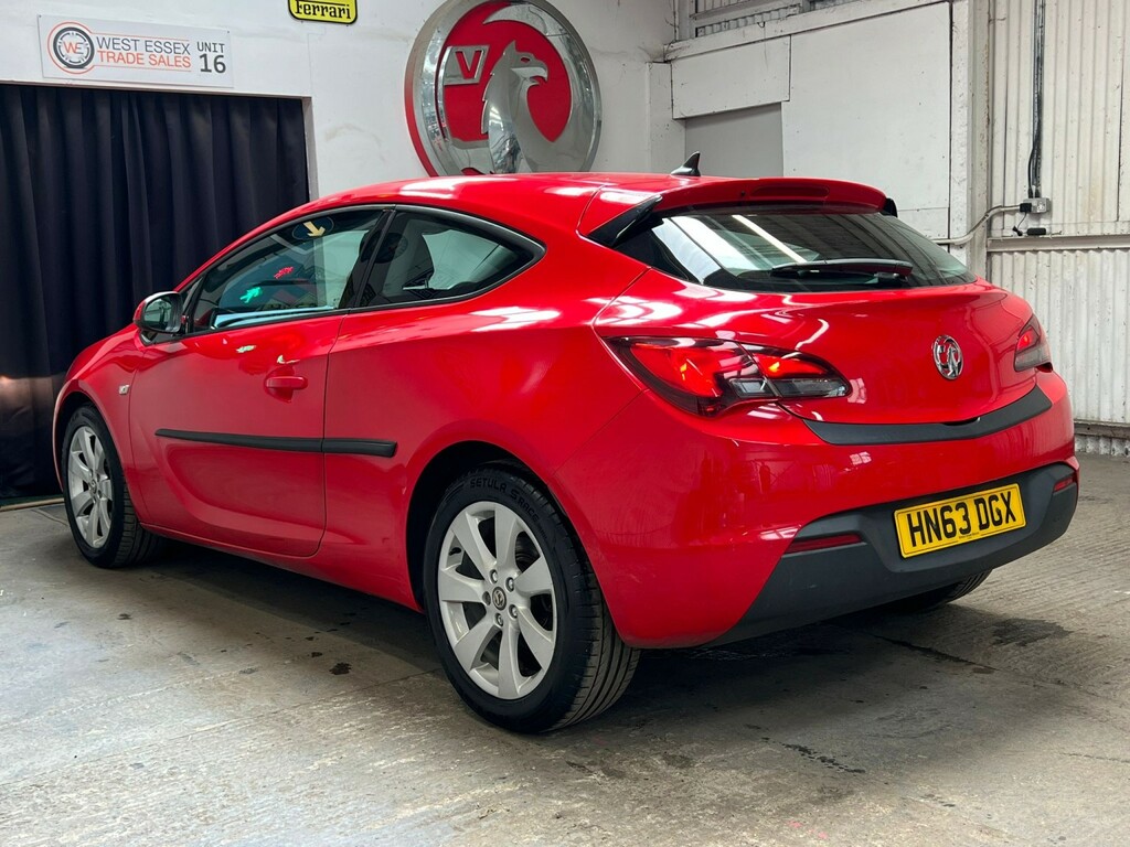Vauxhall Astra GTC 1.4 T 16V Sport Red #6