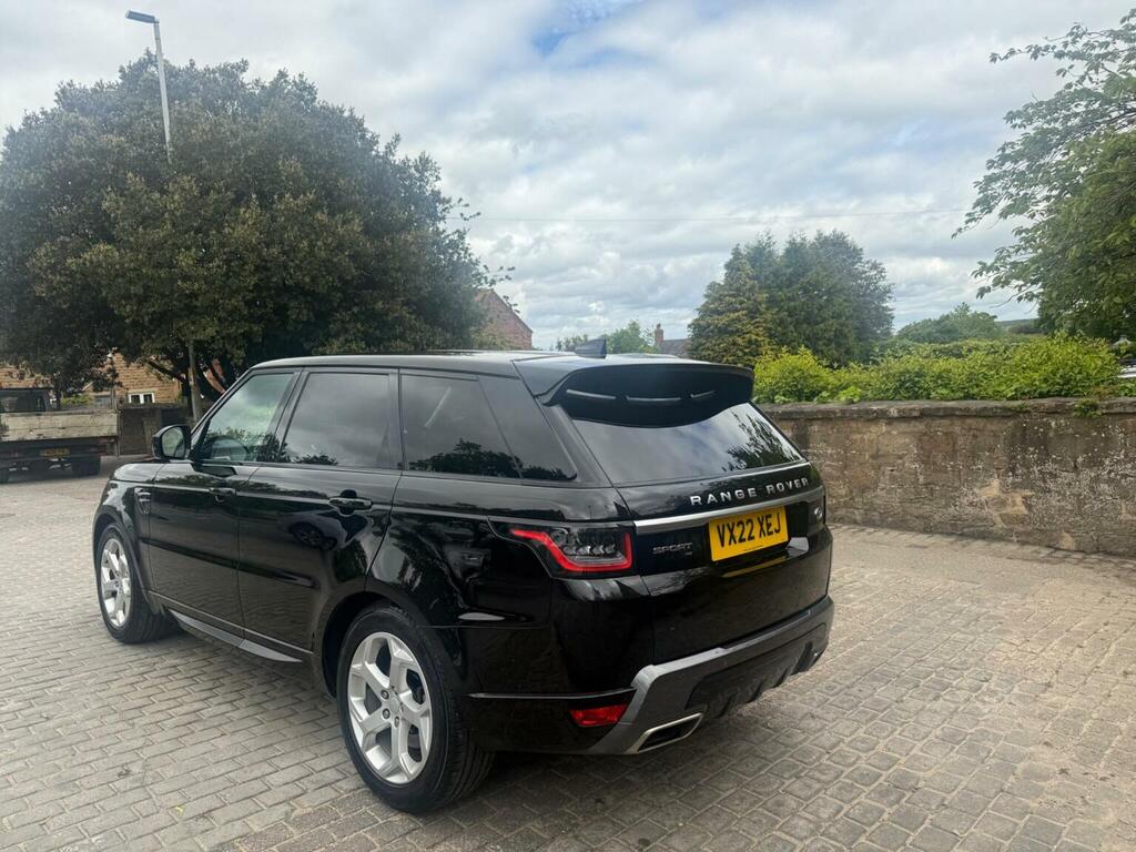 Land Rover Range Rover Sport 3.0 D250 Mhev Hse 4Wd Euro 6 Ss VX22XEJ Black #5
