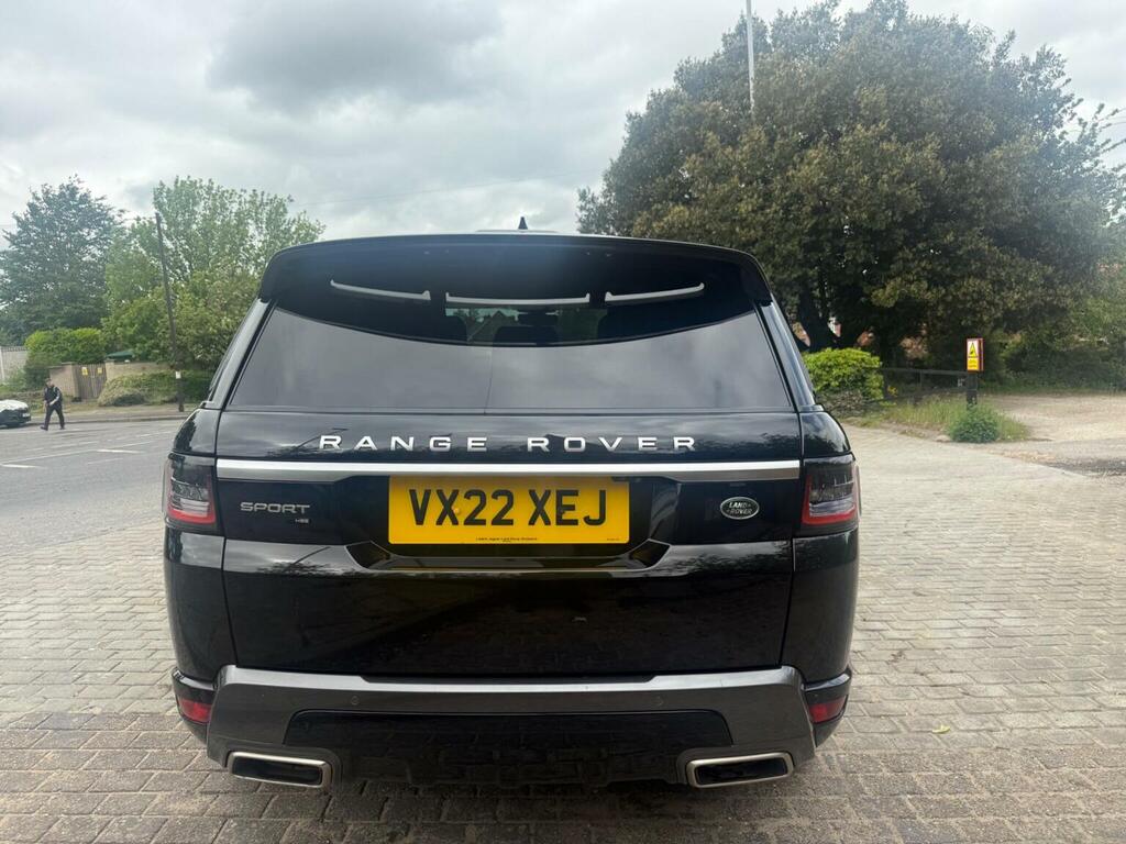 Land Rover Range Rover Sport 3.0 D250 Mhev Hse 4Wd Euro 6 Ss VX22XEJ Black #6