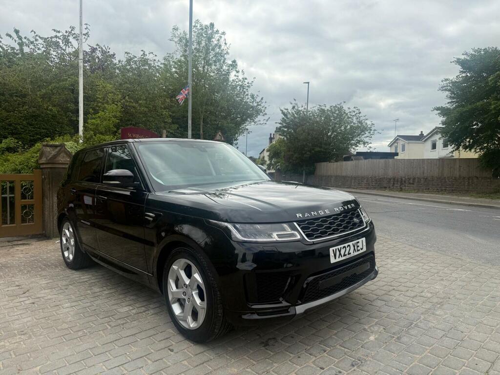 Land Rover Range Rover Sport 3.0 D250 Mhev Hse 4Wd Euro 6 Ss VX22XEJ Black #4