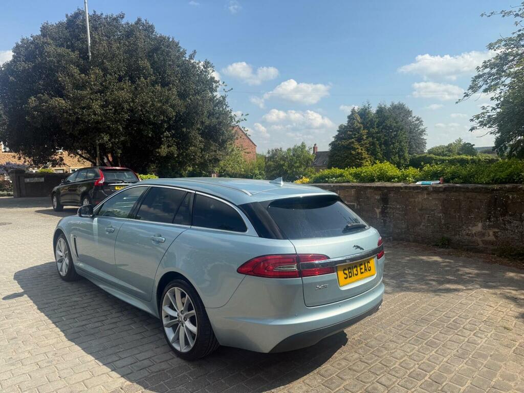 Jaguar XF 2.2D Sport Sportbrake Euro 5 Ss SB13EAG Blue #5
