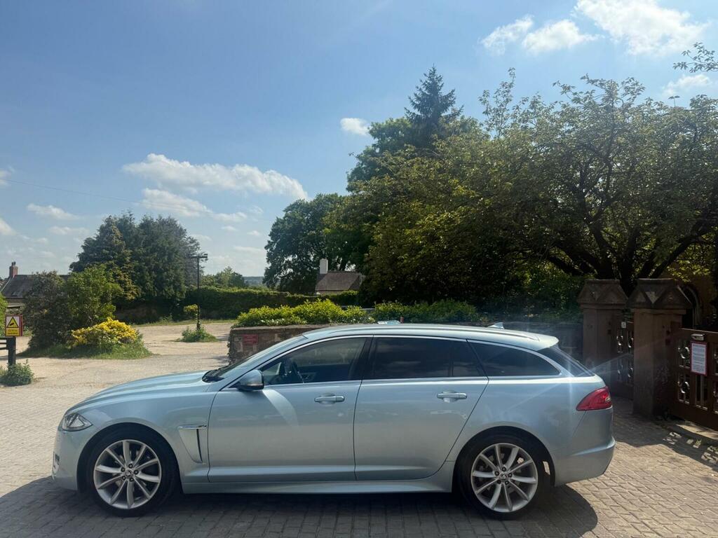 Jaguar XF 2.2D Sport Sportbrake Euro 5 Ss SB13EAG Blue #2