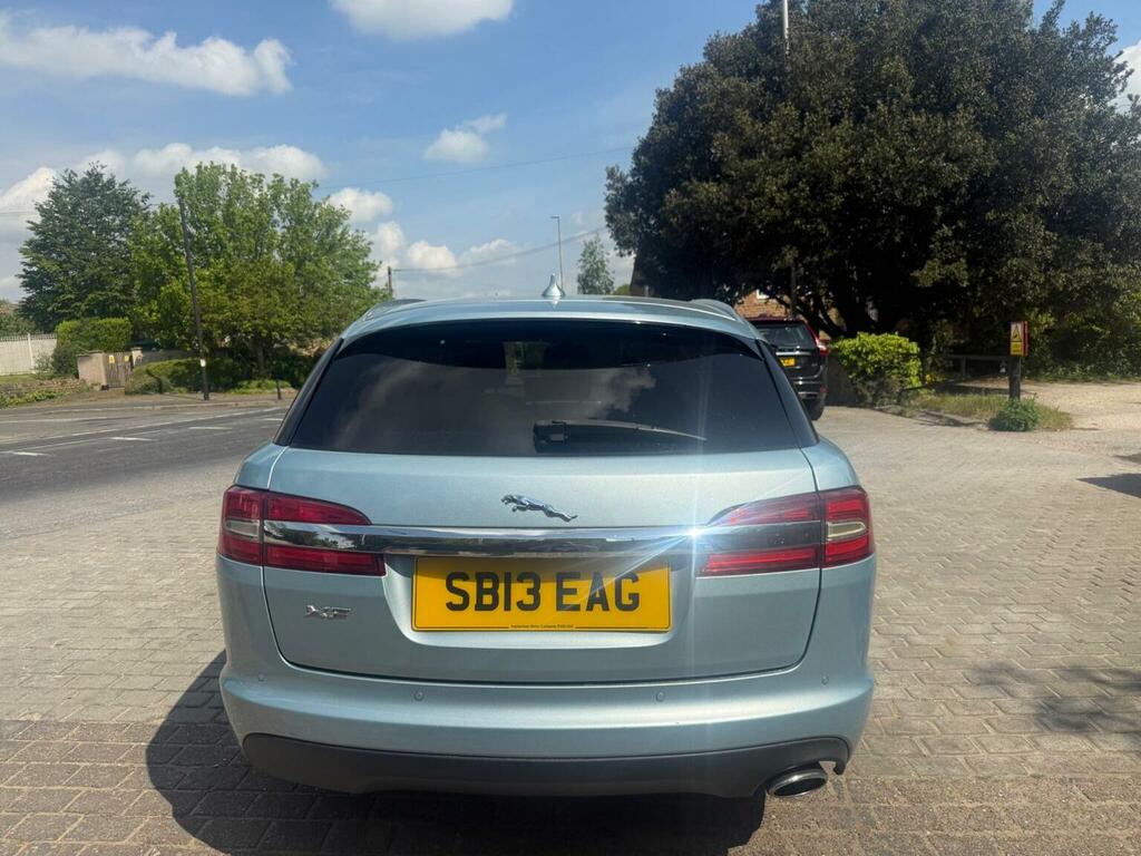 Jaguar XF 2.2D Sport Sportbrake Euro 5 Ss SB13EAG Blue #6