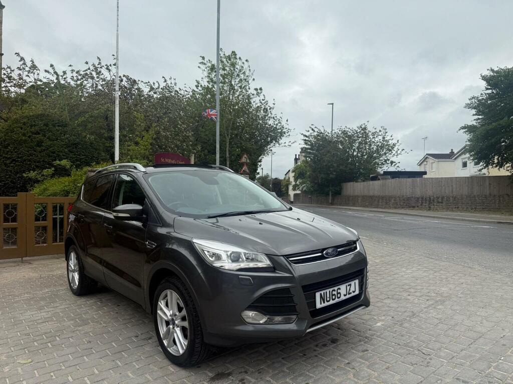 Ford Kuga 2.0 Tdci Titanium X 2Wd Euro 6 Ss NU66JZJ Grey #4