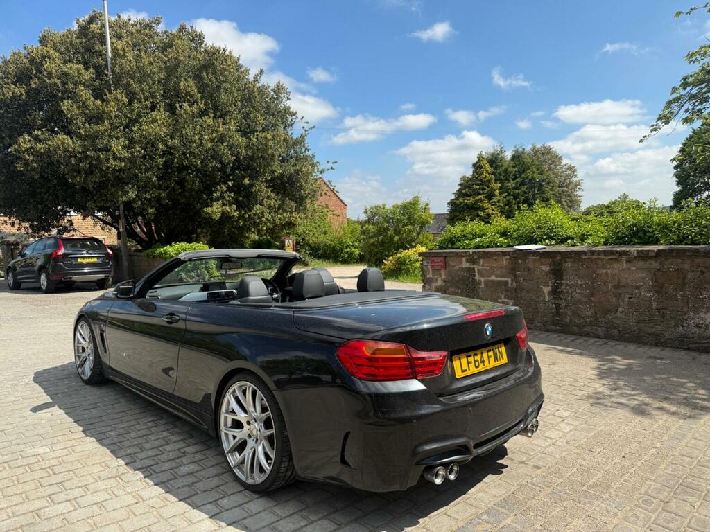 BMW 4 Series 2.0 428I M Sport Euro 6 Ss LF64FWN Black #5