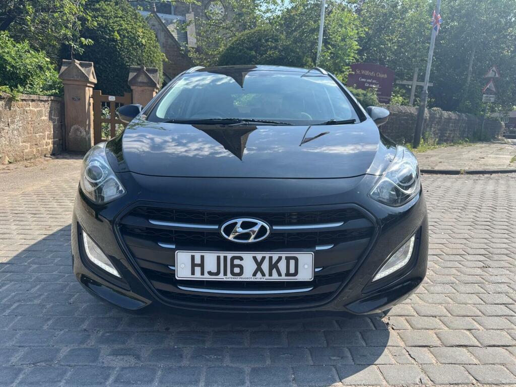 Hyundai I30 1.6 Crdi Blue Drive Se Tourer Euro 6 Ss HJ16XKD Black #3