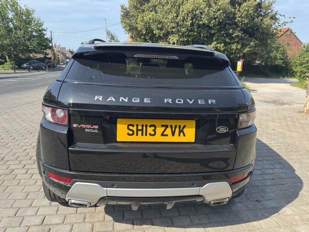 Land Rover Range Rover Evoque 2.2 Sd4 Dynamic 4Wd Euro 5 SH13ZVK Black #5