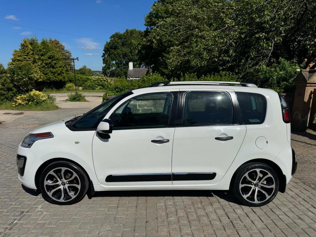 Citroen C3 Picasso 1.6 Hdi Exclusive Euro 5 White #2