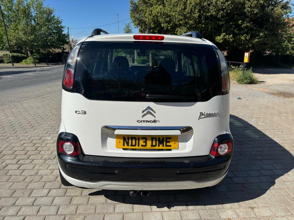 Citroen C3 Picasso 1.6 Hdi Exclusive Euro 5 White #6