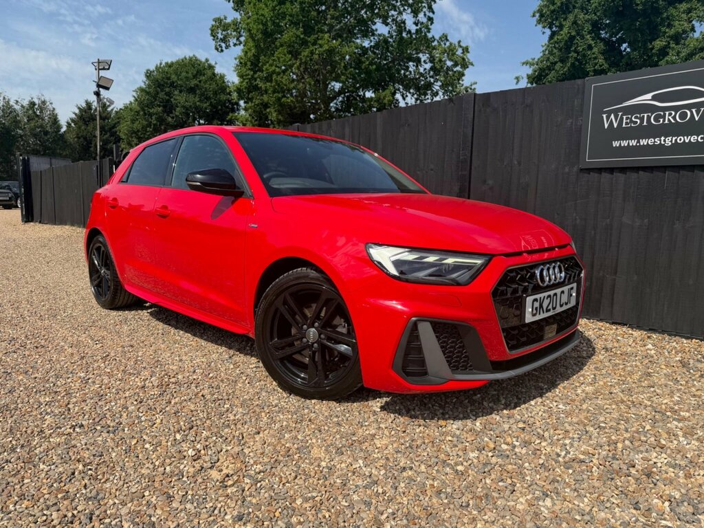 Audi A1 1.0 Tfsi 30 S Line Sportback Euro 6 Ss Red