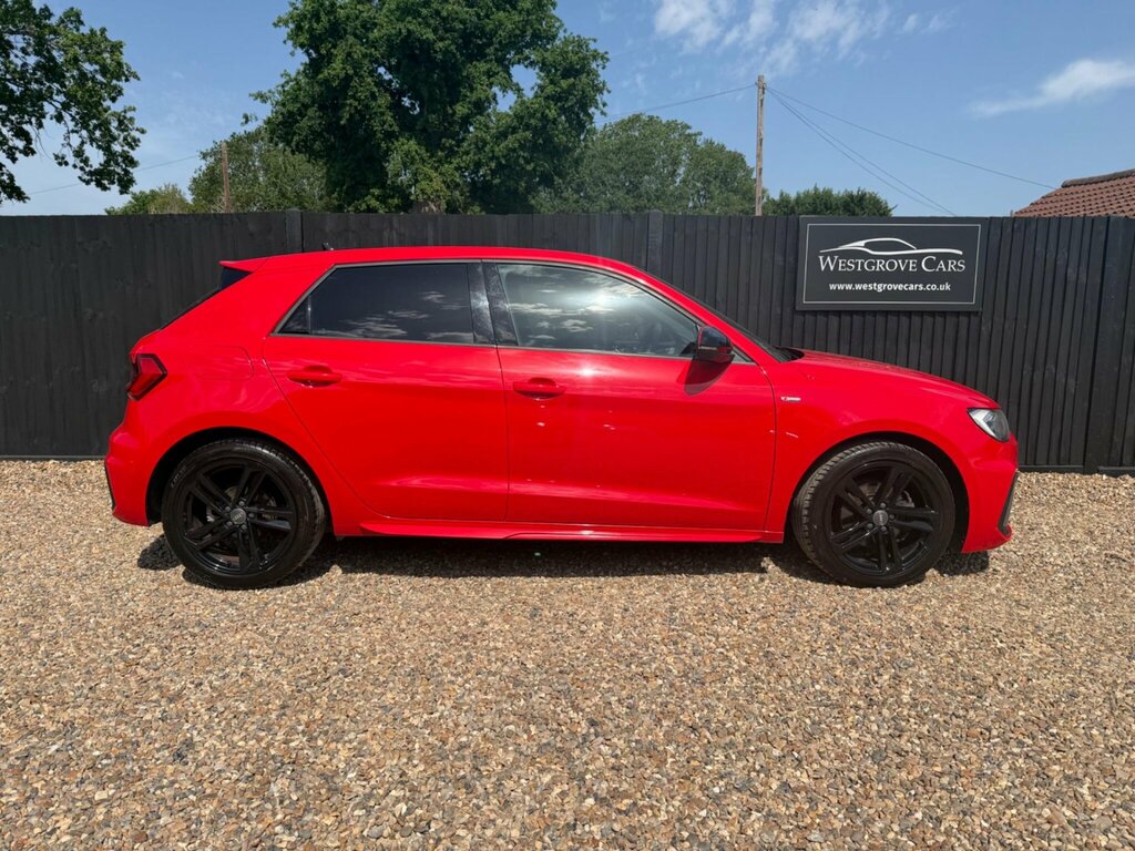 Audi A1 1.0 Tfsi 30 S Line Sportback Euro 6 Ss GK20CJF Red #2