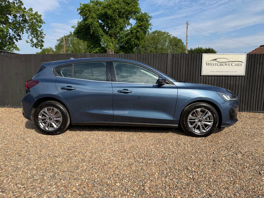 Ford Focus 1.0T Ecoboost Mhev Titanium Euro 6 Ss YC23FLH Blue #2