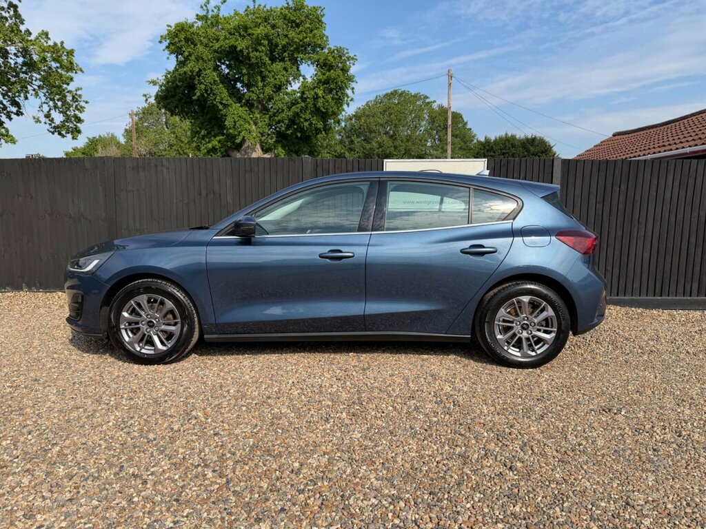 Ford Focus 1.0T Ecoboost Mhev Titanium Euro 6 Ss YC23FLH Blue #3