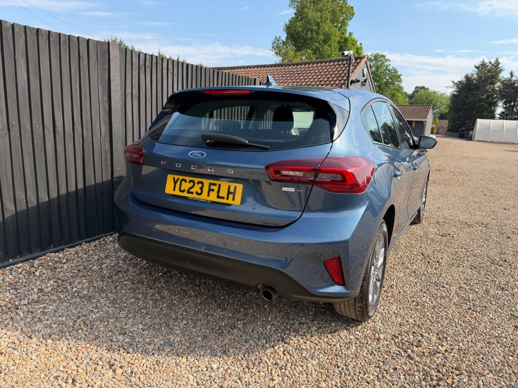 Ford Focus 1.0T Ecoboost Mhev Titanium Euro 6 Ss YC23FLH Blue #4