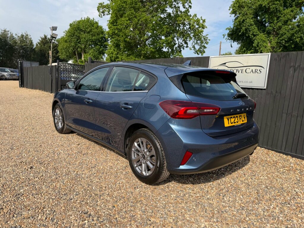 Ford Focus 1.0T Ecoboost Mhev Titanium Euro 6 Ss YC23FLH Blue #5