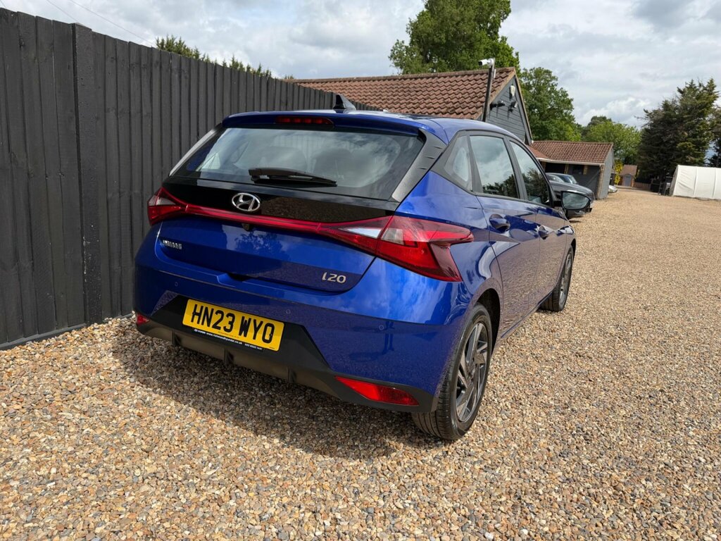 Hyundai I20 1.0 T-gdi Mhev Se Connect Dct Euro 6 Ss HN23WYO Blue #4