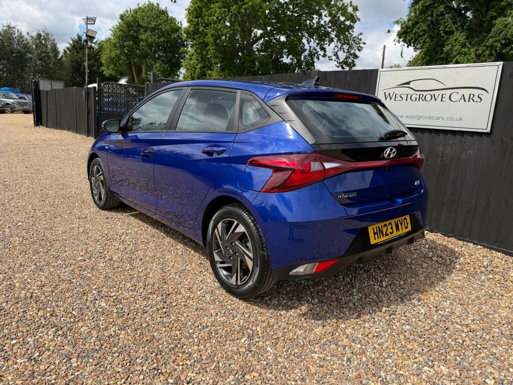 Hyundai I20 1.0 T-gdi Mhev Se Connect Dct Euro 6 Ss HN23WYO Blue #5