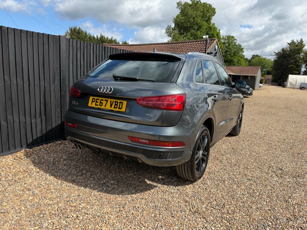 Audi Q3 2.0 Tdi S Line Edition S Tronic Quattro Euro 6 S PE67VBD Grey #4