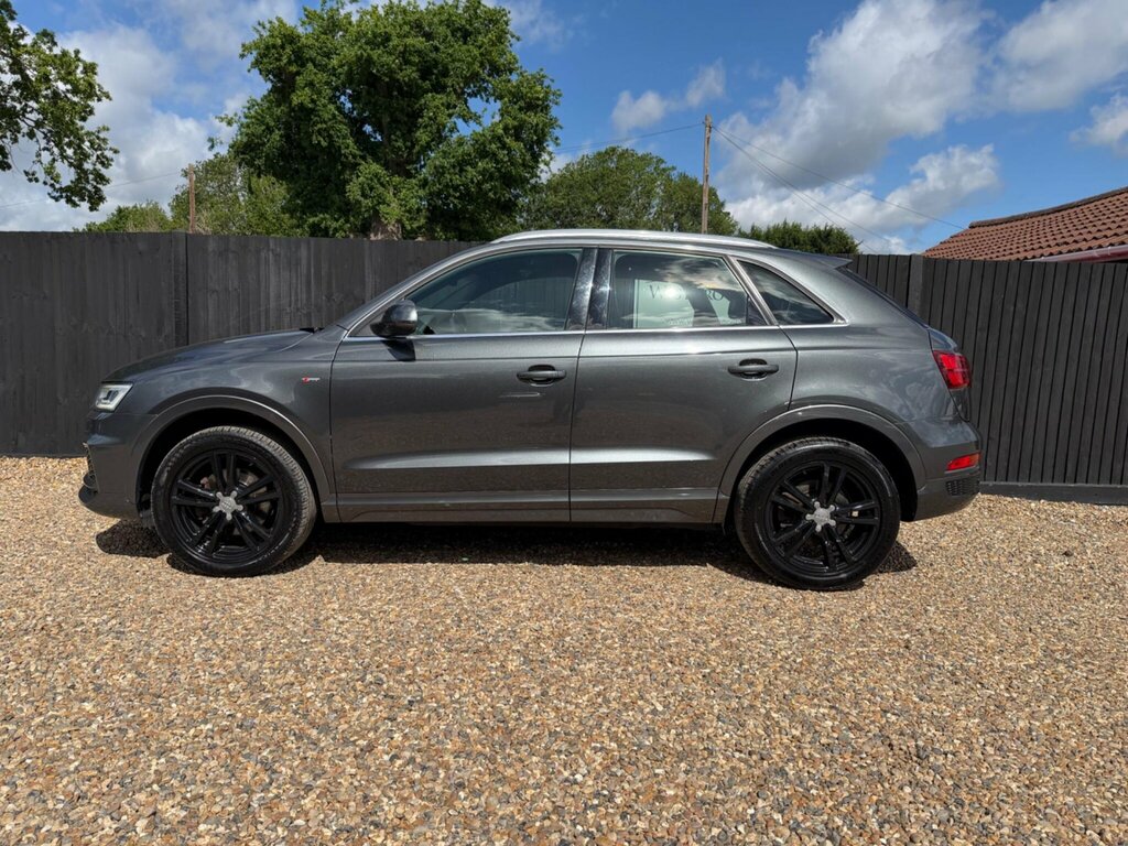 Audi Q3 2.0 Tdi S Line Edition S Tronic Quattro Euro 6 S PE67VBD Grey #3