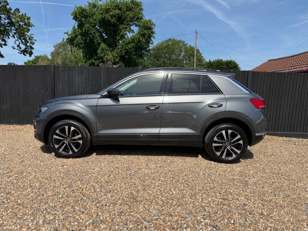 Volkswagen T-Roc 1.5 Tsi Evo United Dsg Euro 6 Ss OY70XZB Grey #3