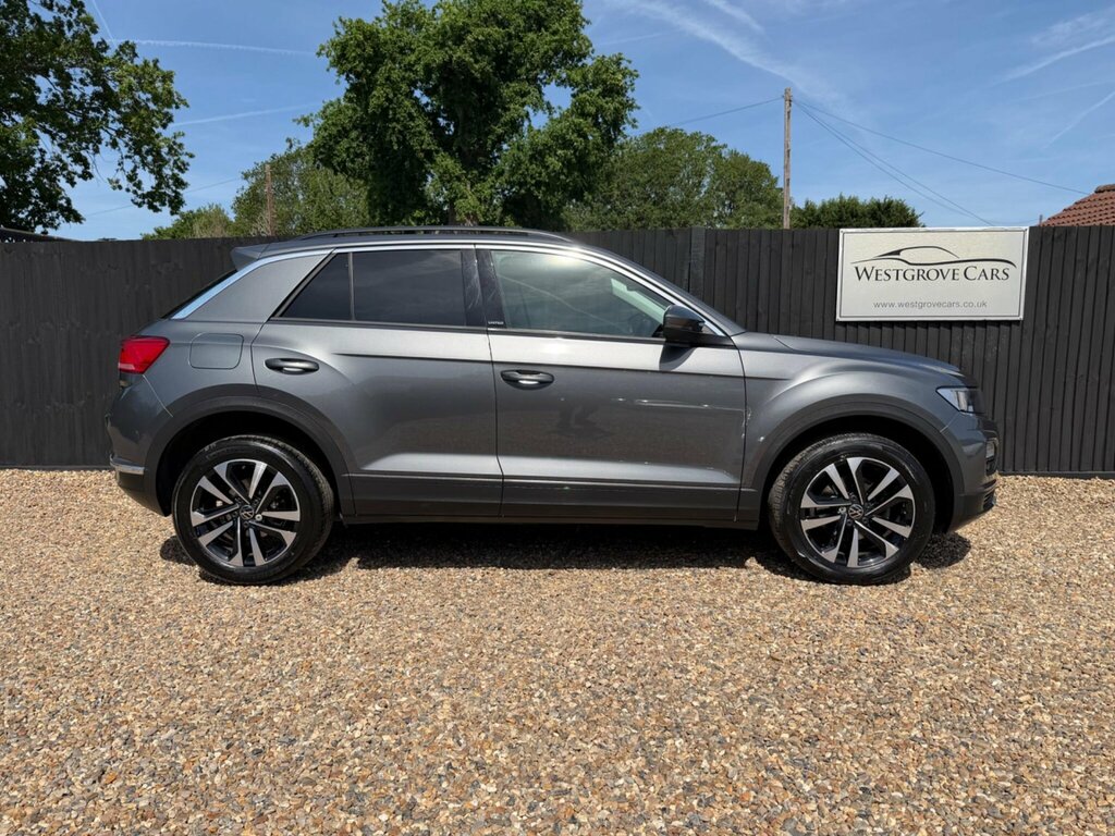 Volkswagen T-Roc 1.5 Tsi Evo United Dsg Euro 6 Ss OY70XZB Grey #2