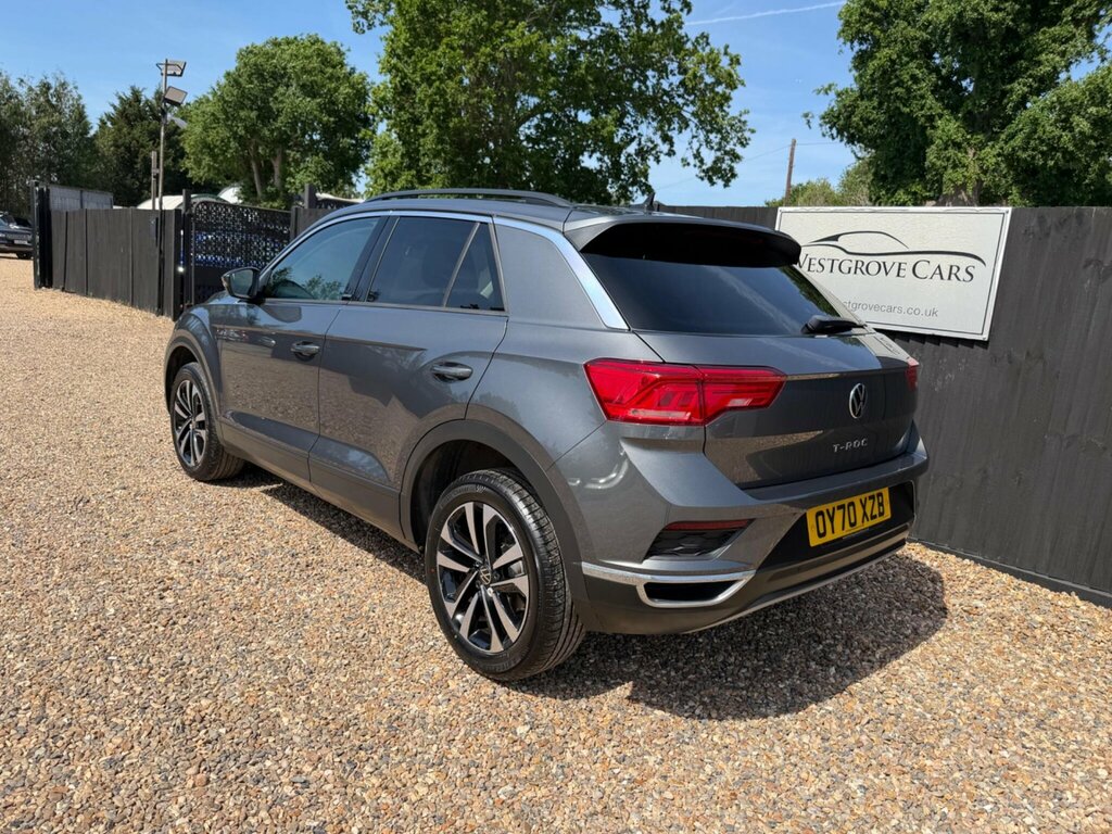 Volkswagen T-Roc 1.5 Tsi Evo United Dsg Euro 6 Ss OY70XZB Grey #5