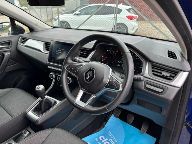 Renault Captur 1.0 Tce Iconic Edition Suv Euro HJ22PFF Blue #2