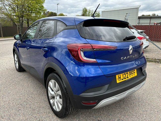 Renault Captur 1.0 Tce Iconic Edition Suv Euro HJ22PFF Blue #4