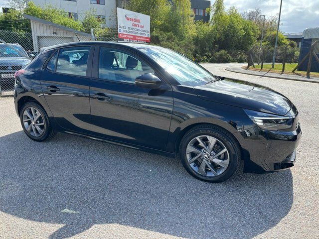 Vauxhall Corsa 1.2 Turbo Design Hatchback Euro SA25ETU Black #6