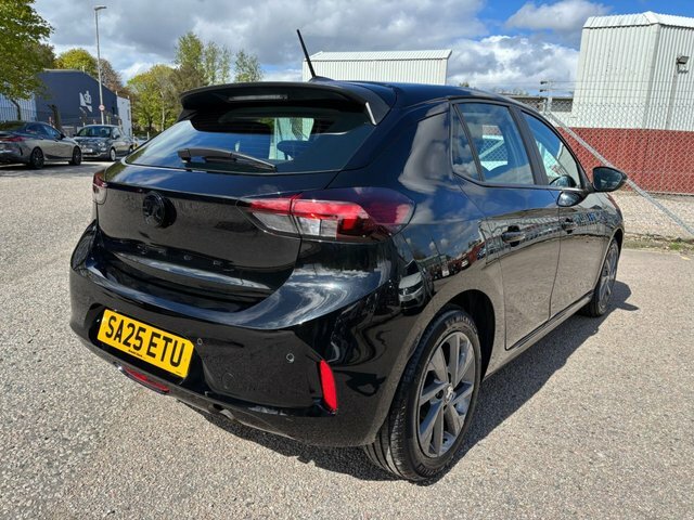 Vauxhall Corsa 1.2 Turbo Design Hatchback Euro SA25ETU Black #4