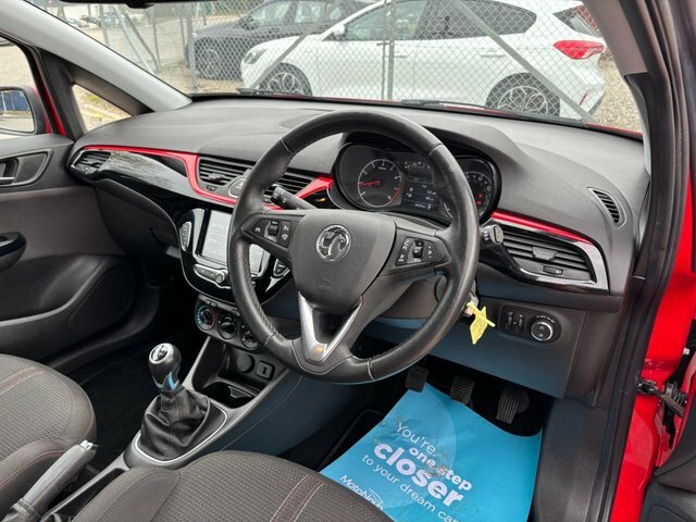 Vauxhall Corsa 1.4I Ecotec Griffin Hatchback Eu WF69VLA Red #2