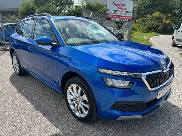 Skoda Kamiq 1.5 Tsi Act Se Drive Suv Dsg Euro 6 S FY23XRM Blue #4
