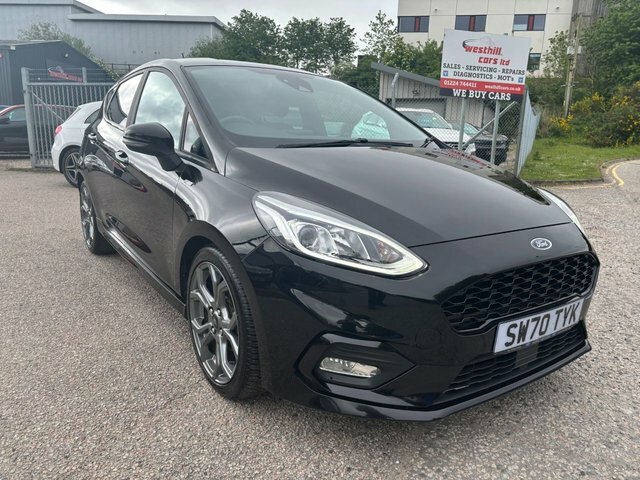 Ford Fiesta 1.0T Ecoboost Mhev St-line Edition Hatchback P Black