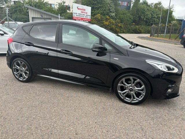 Ford Fiesta 1.0T Ecoboost Mhev St-line Edition Hatchback P SW70TYK Black #6