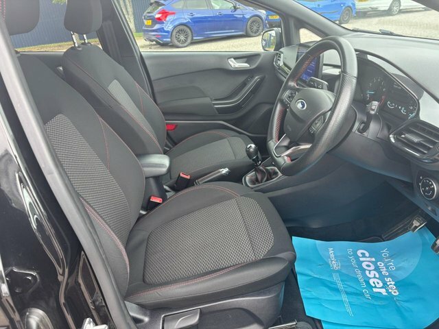Ford Fiesta 1.0T Ecoboost Mhev St-line Edition Hatchback P SW70TYK Black #3