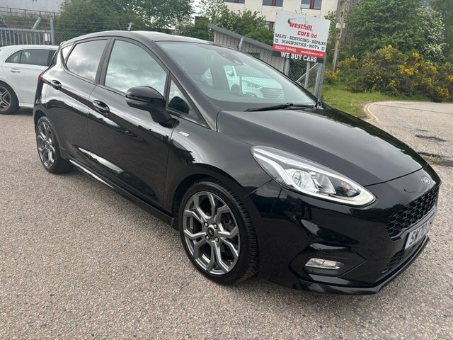 Ford Fiesta 1.0T Ecoboost Mhev St-line Edition Hatchback P SW70TYK Black #5