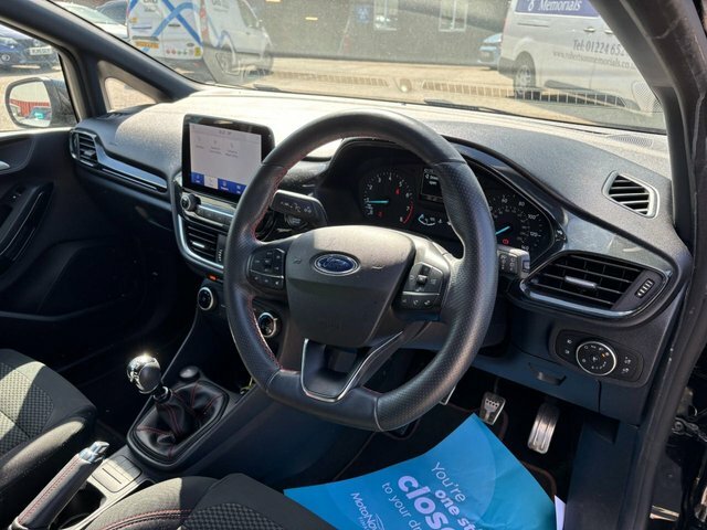 Ford Fiesta 1.0T Ecoboost Mhev St-line Edition Hatchback P SM70UJT Black #3