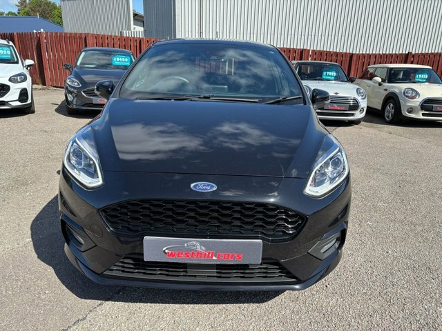 Ford Fiesta 1.0T Ecoboost Mhev St-line Edition Hatchback P SM70UJT Black #3